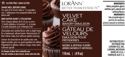 VELVET CAKE BAKERY EMULSION