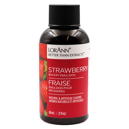 STRAWBERRY BAKERY EMULSION, NO ADDED COLOR