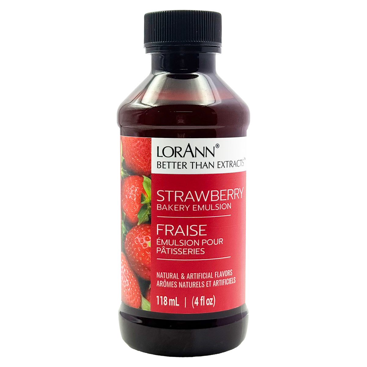 STRAWBERRY BAKERY EMULSION, NO ADDED COLOR
