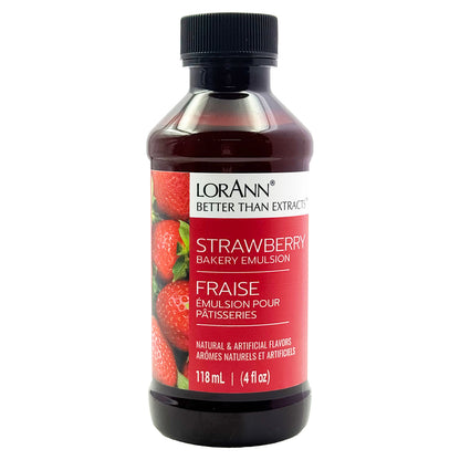 STRAWBERRY BAKERY EMULSION, NO ADDED COLOR