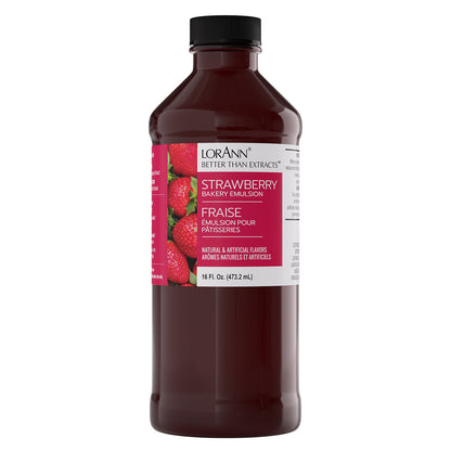 STRAWBERRY BAKERY EMULSION, NO ADDED COLOR