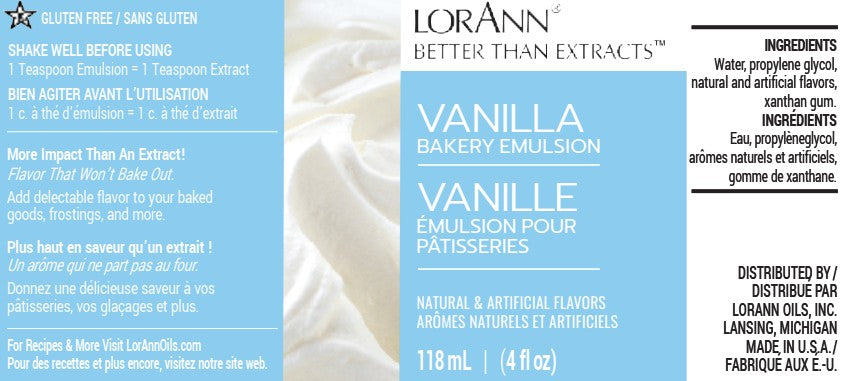 VANILLA BAKERY EMULSION