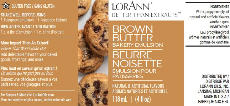 BROWN BUTTER BAKERY EMULSION