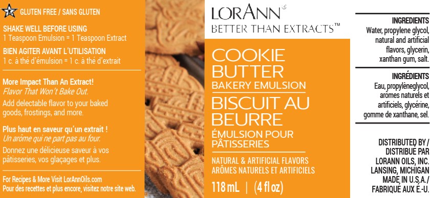 COOKIE BUTTER BAKERY EMULSION