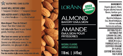 ORGANIC ALMOND BAKERY EMULSION