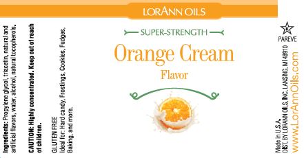ORANGE CREAM FLAVOR