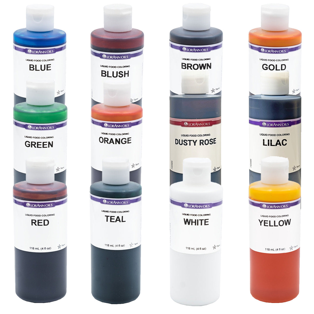 ASSORTED LIQUID FOOD COLOR