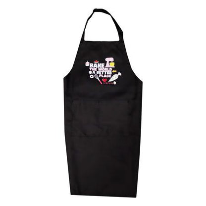 ACCESSORY - APRON/BAKE THE WORLD A BETTER PLACE