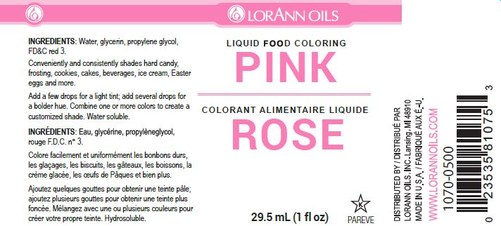 PINK LIQUID COLOR