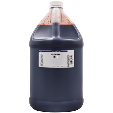 RED LIQUID COLOR