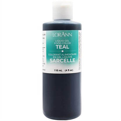 TEAL LIQUID GEL COLOR