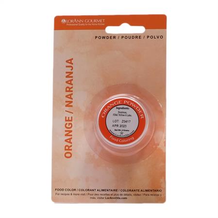ORANGE POWDER COLOR