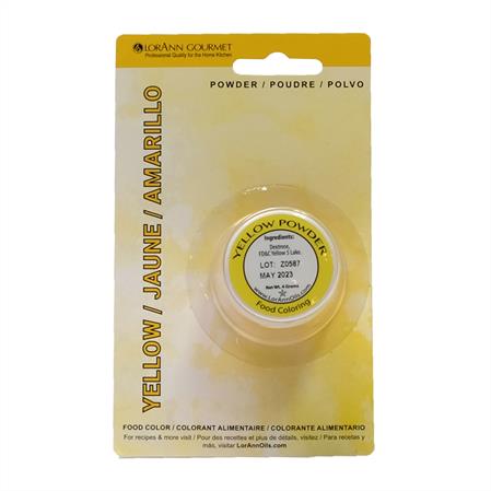 YELLOW POWDER COLOR
