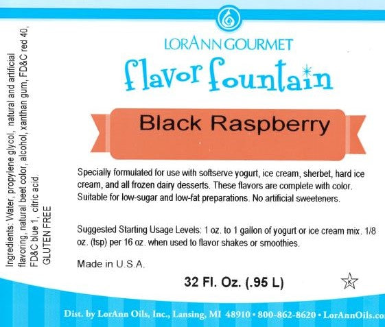 BLACK RASPBERRY ICF