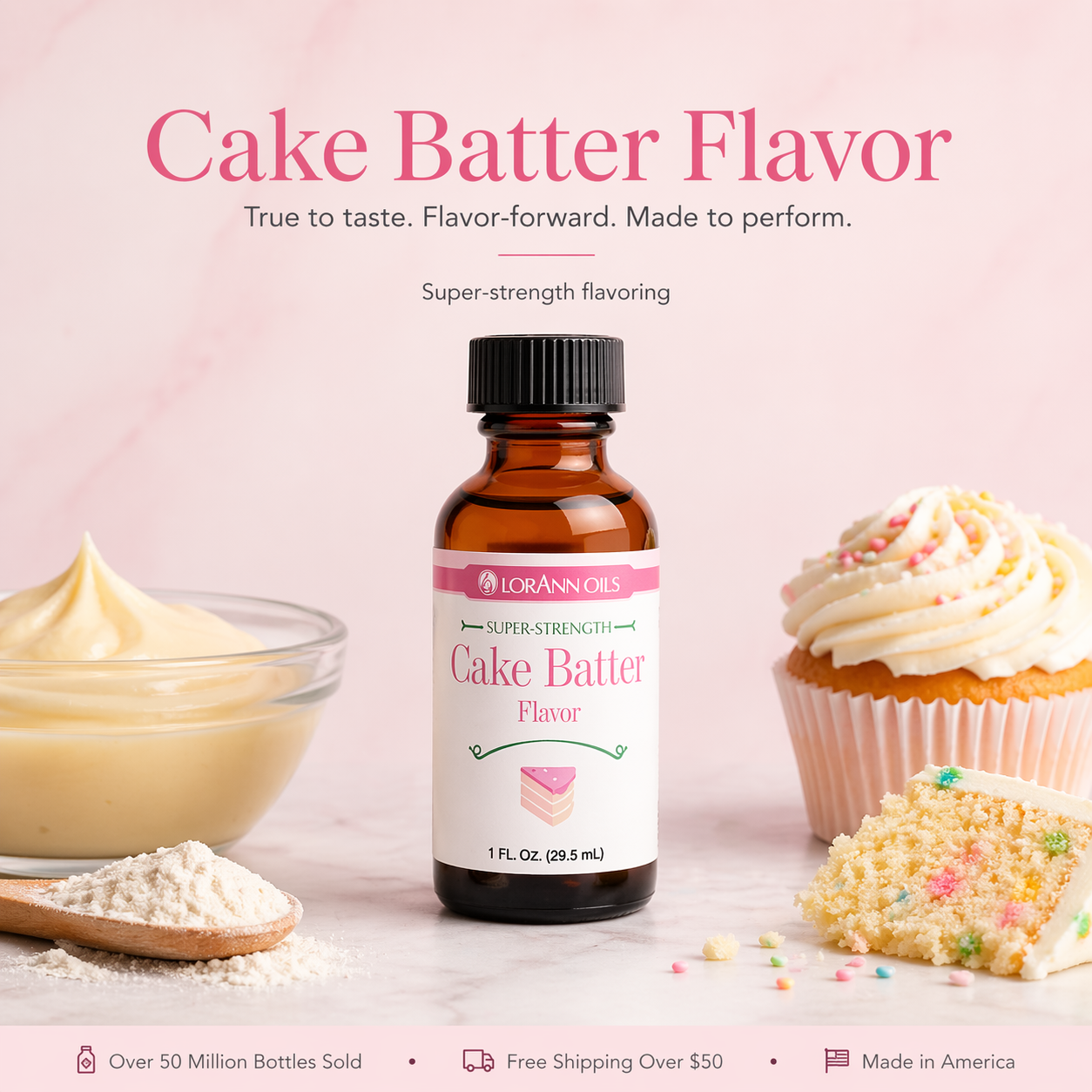 CAKE BATTER FLAVOR
