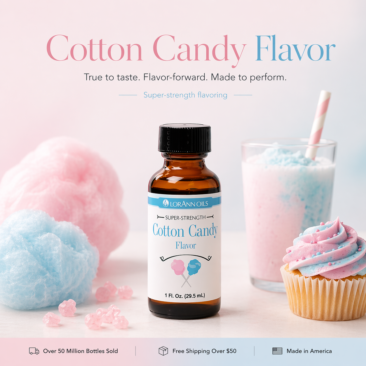 COTTON CANDY FLAVOR