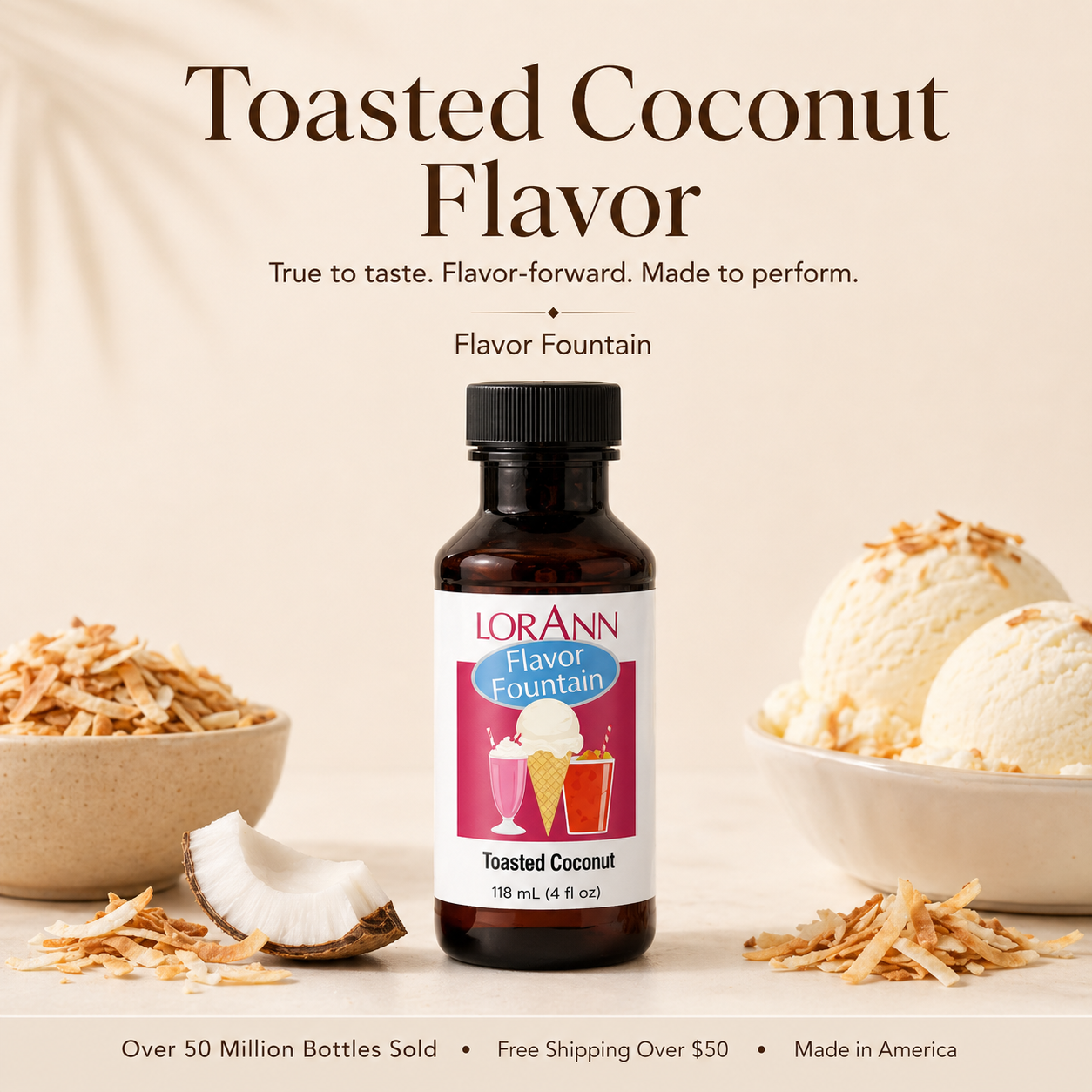 TOASTED COCONUT ICF