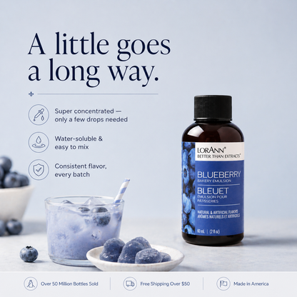 BLUEBERRY BAKERY EMULSION, NO ADDED COLOR
