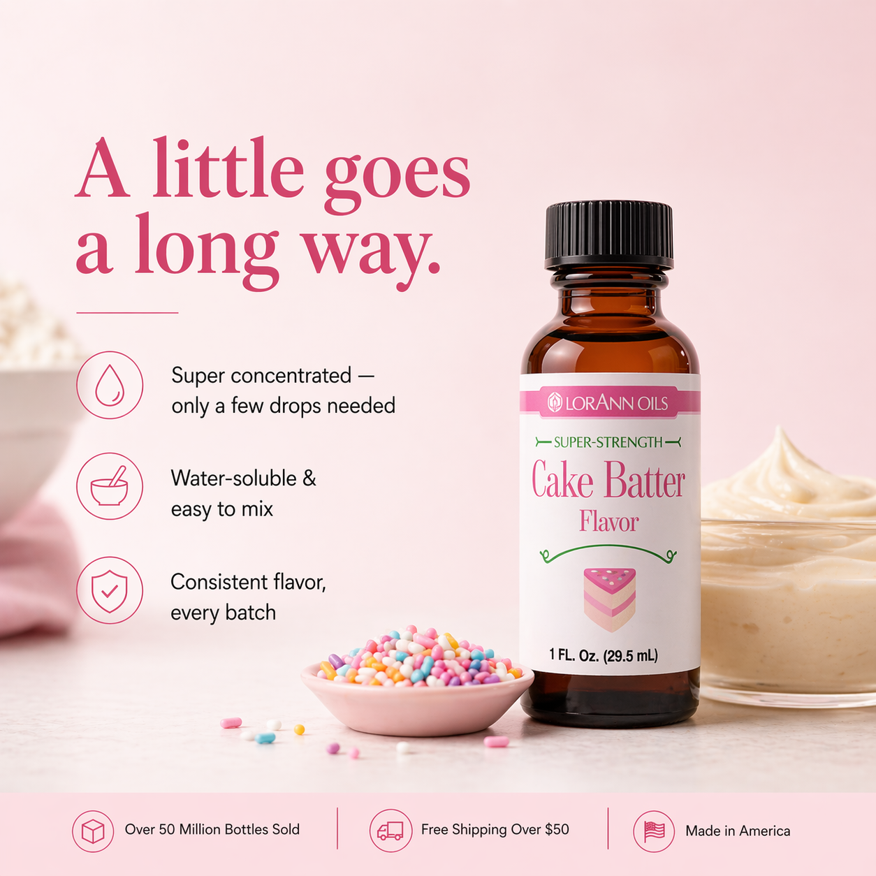 CAKE BATTER FLAVOR