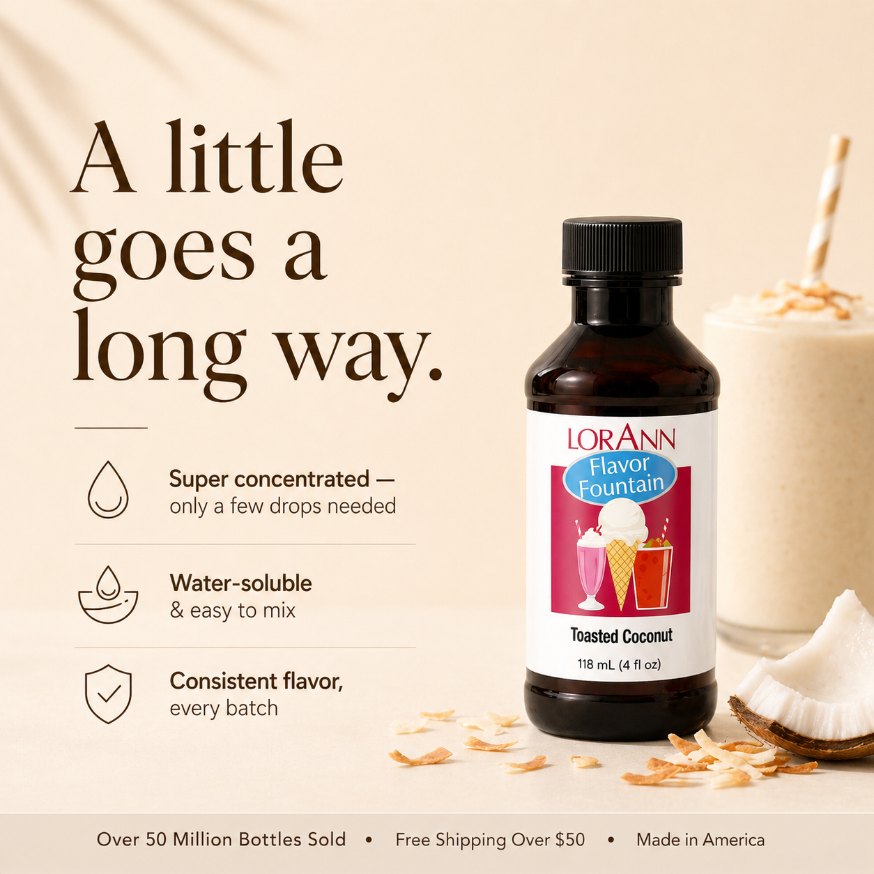 TOASTED COCONUT ICF