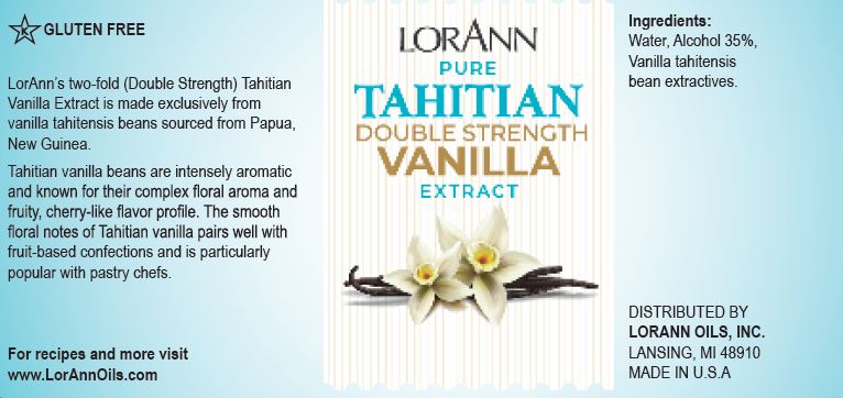 TAHITIAN 2-FOLD VANILLA EXTRACT – LorAnn Oils