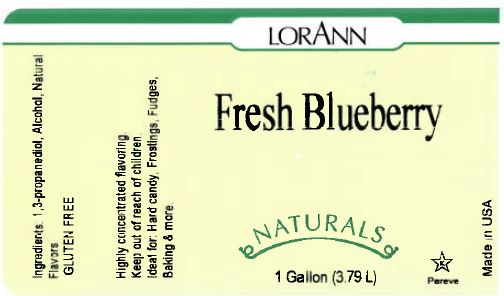 FRESH BLUEBERRY, NATURAL FLAVORS