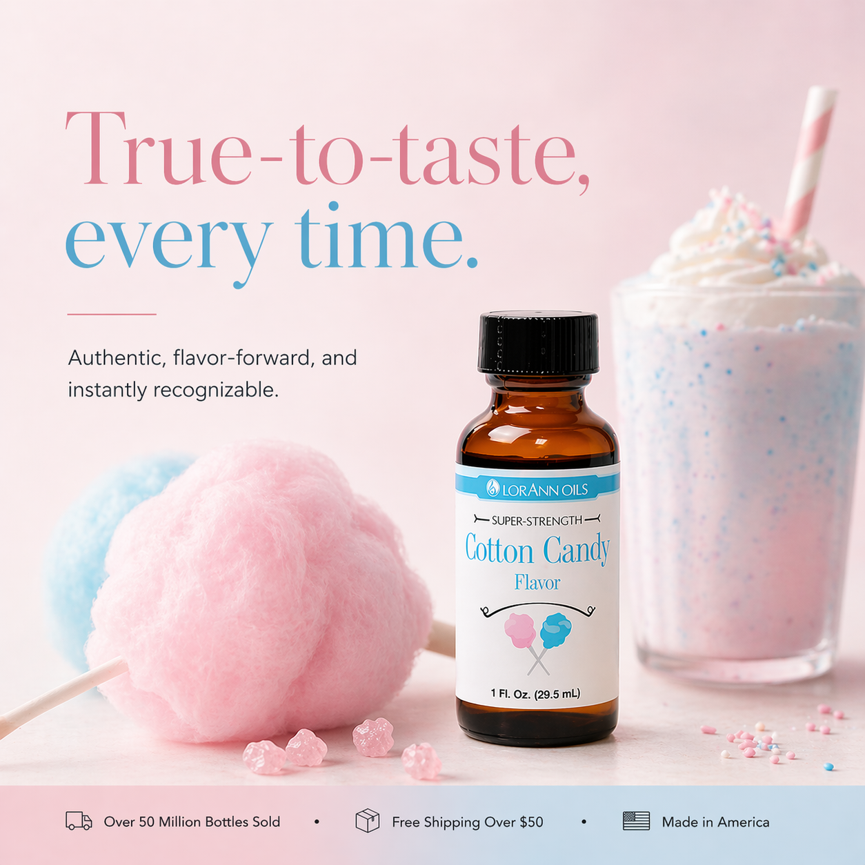 COTTON CANDY FLAVOR