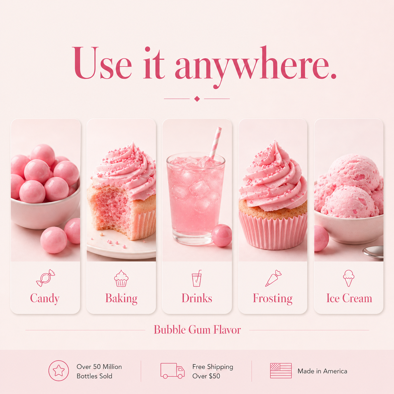 BUBBLE GUM FLAVOR
