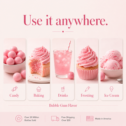 BUBBLE GUM FLAVOR