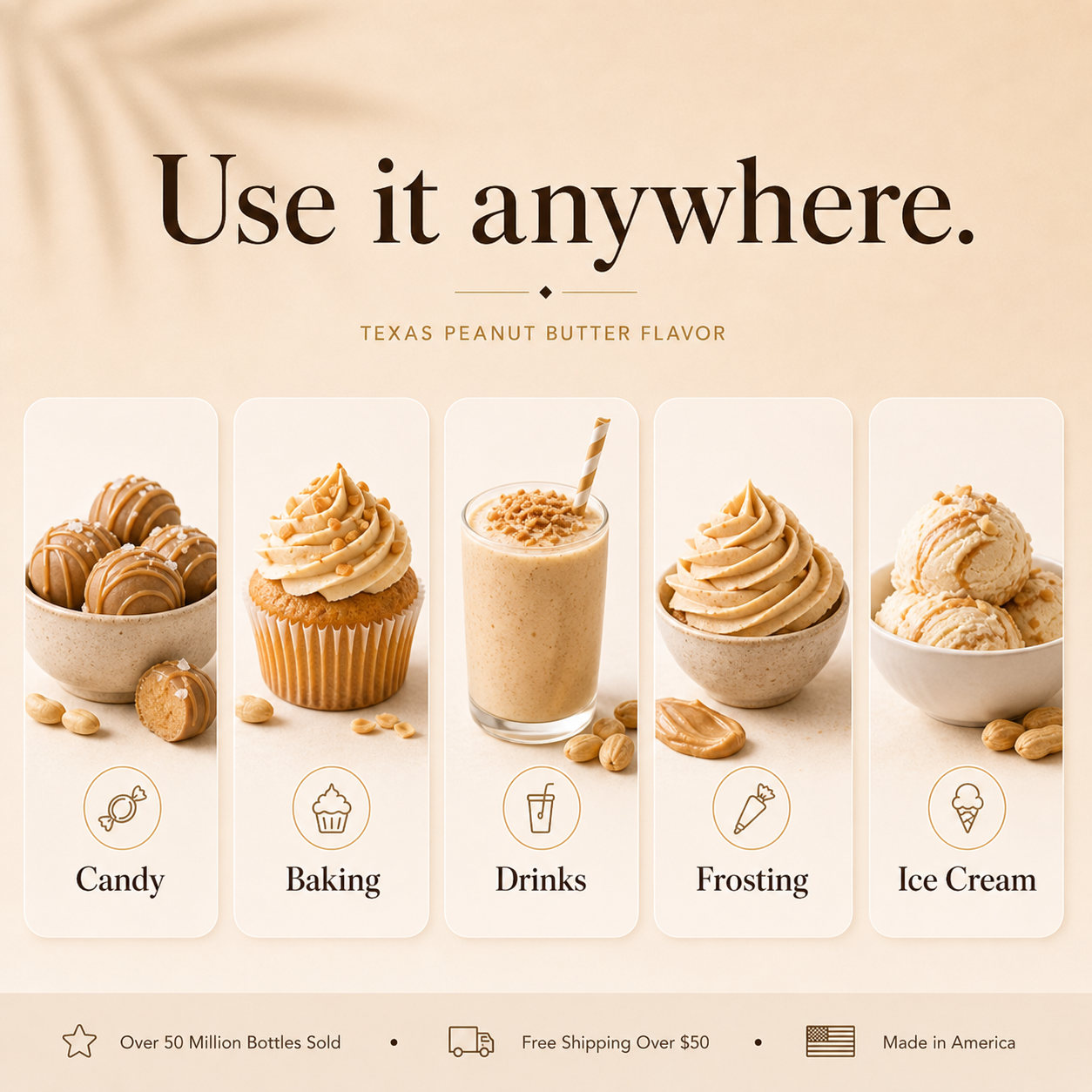 TEXAS PEANUT BUTTER ICF