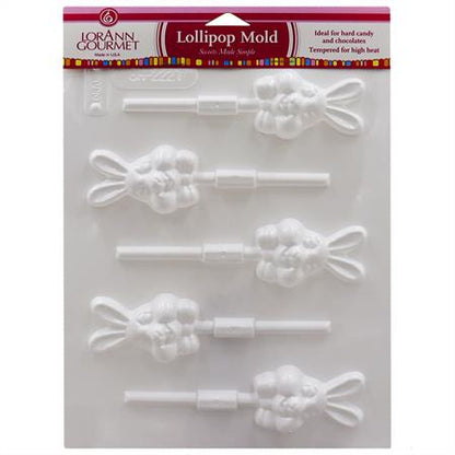 RABBIT LOLLIPOP SHEET MOLD