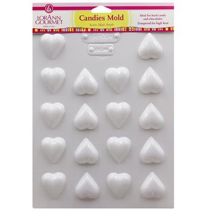 SMALL HEARTS CANDIES SHEET MOLD