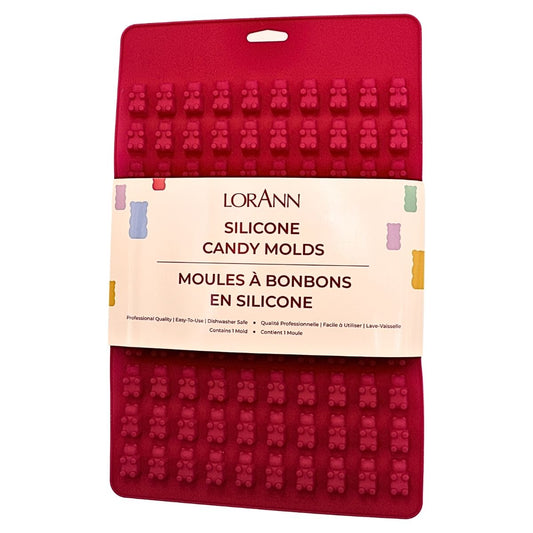 SILICONE GUMMY BEAR MOLD - 100 CAVITY
