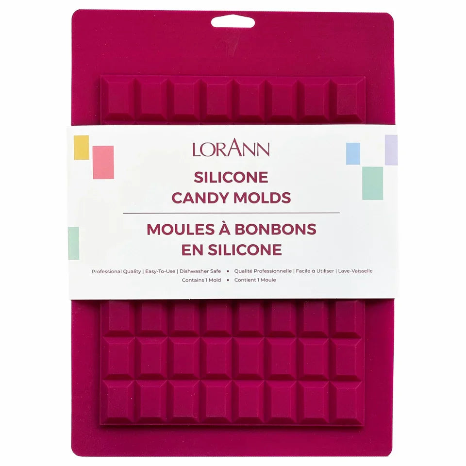 SILICONE RECTANGLE BREAK-UP CANDIES MOLD