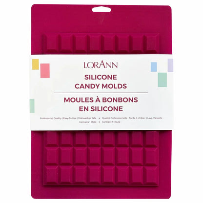 SILICONE RECTANGLE BREAK-UP CANDIES MOLD
