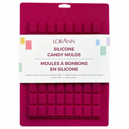 SILICONE RECTANGLE BREAK-UP CANDIES MOLD