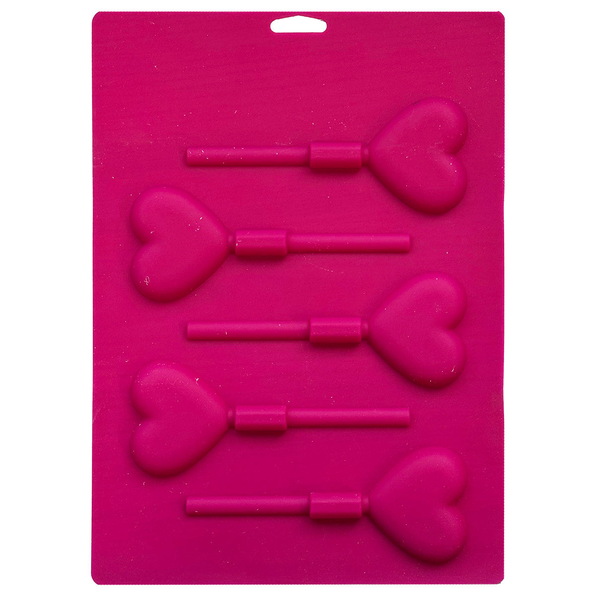 SILICONE HEARTS LOLLIPOP MOLD