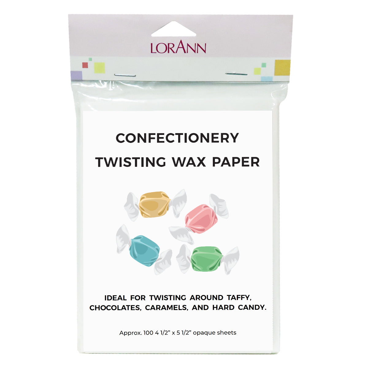 TWISTING WAX PAPER