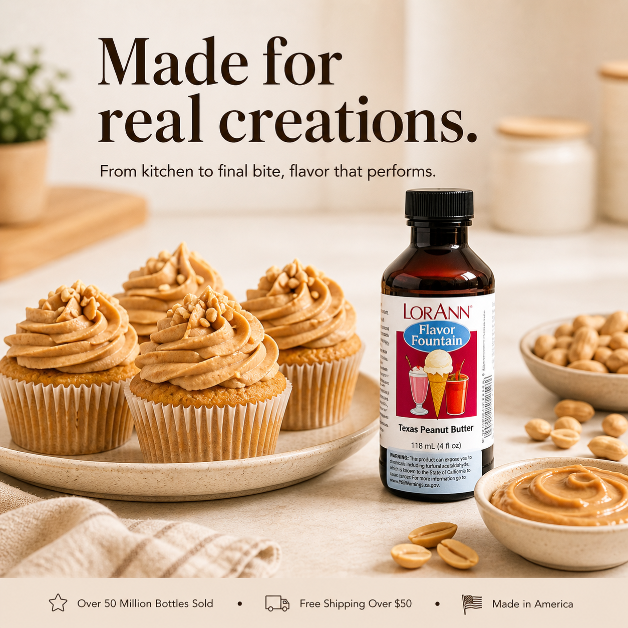 TEXAS PEANUT BUTTER ICF