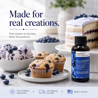 BLUEBERRY BAKERY EMULSION, NO ADDED COLOR