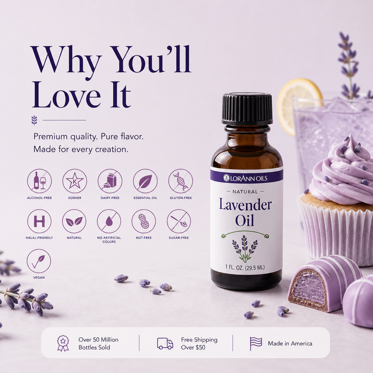 LAVENDER OIL, NATURAL