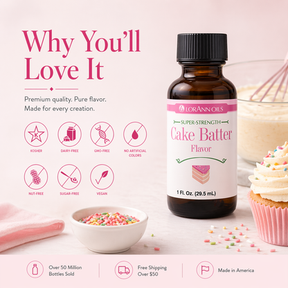 CAKE BATTER FLAVOR