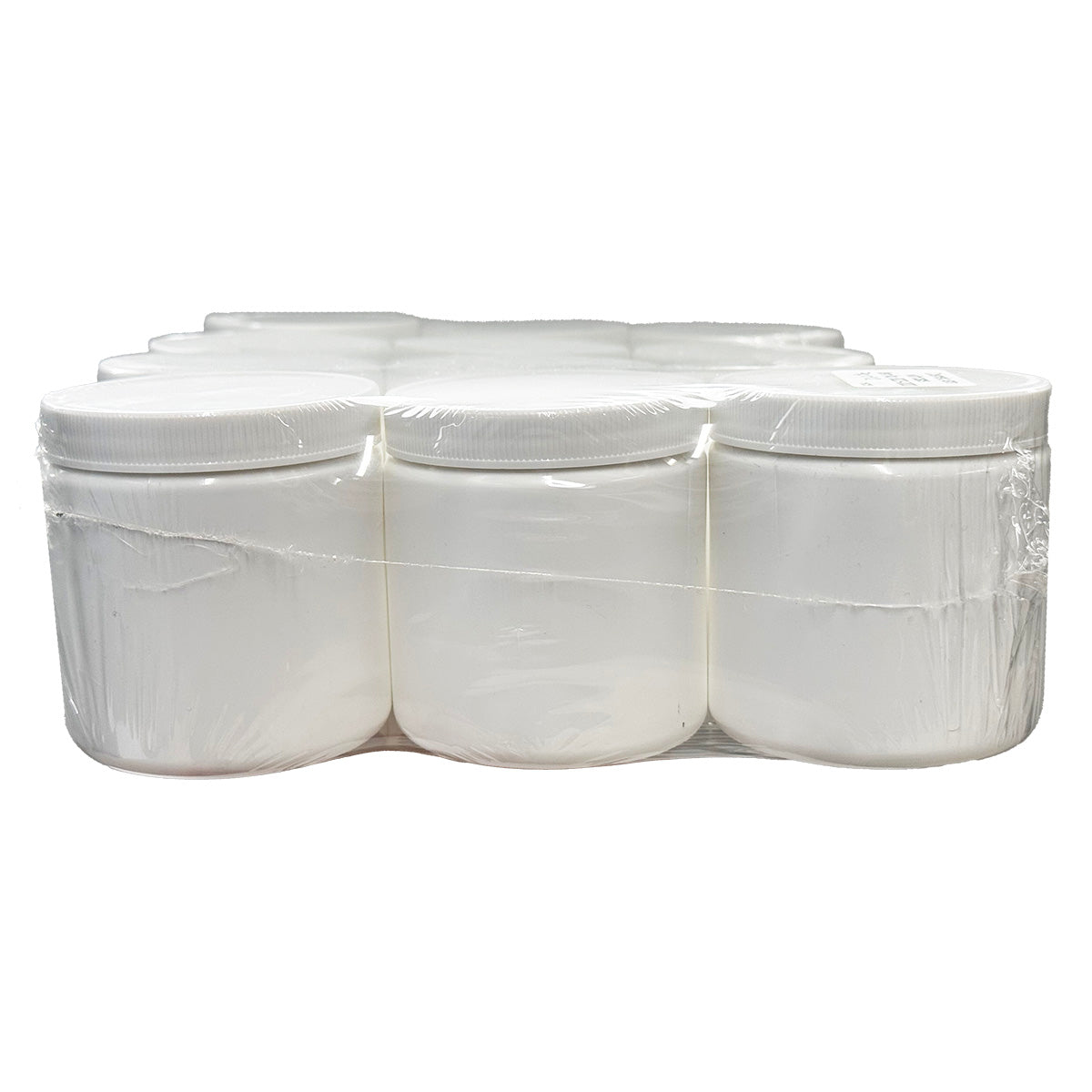 PLASTIC COSMETIC JARS, 8oz