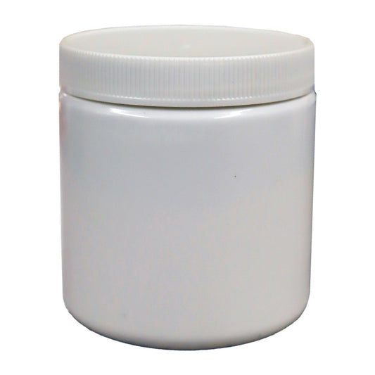 PLASTIC COSMETIC JARS, 8oz