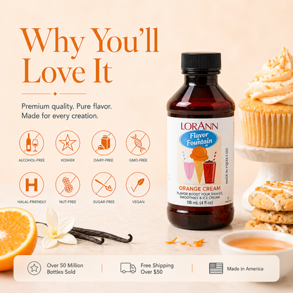 ORANGE CREAM, DREAMSICLE, ICF