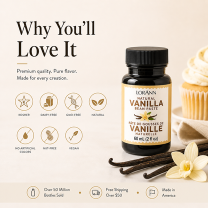 VANILLA BEAN PASTE, NATURAL