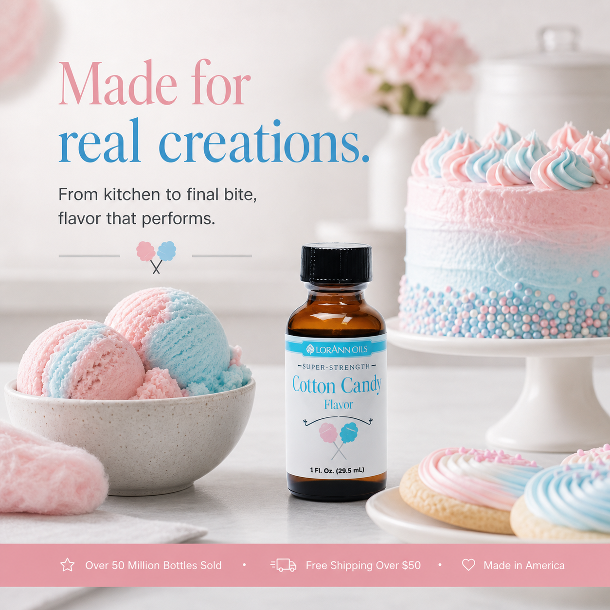 COTTON CANDY FLAVOR