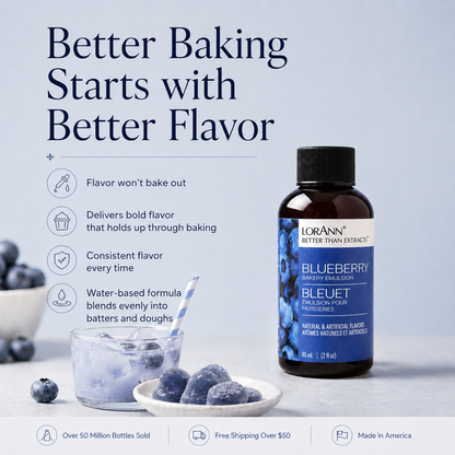 BLUEBERRY BAKERY EMULSION, NO ADDED COLOR