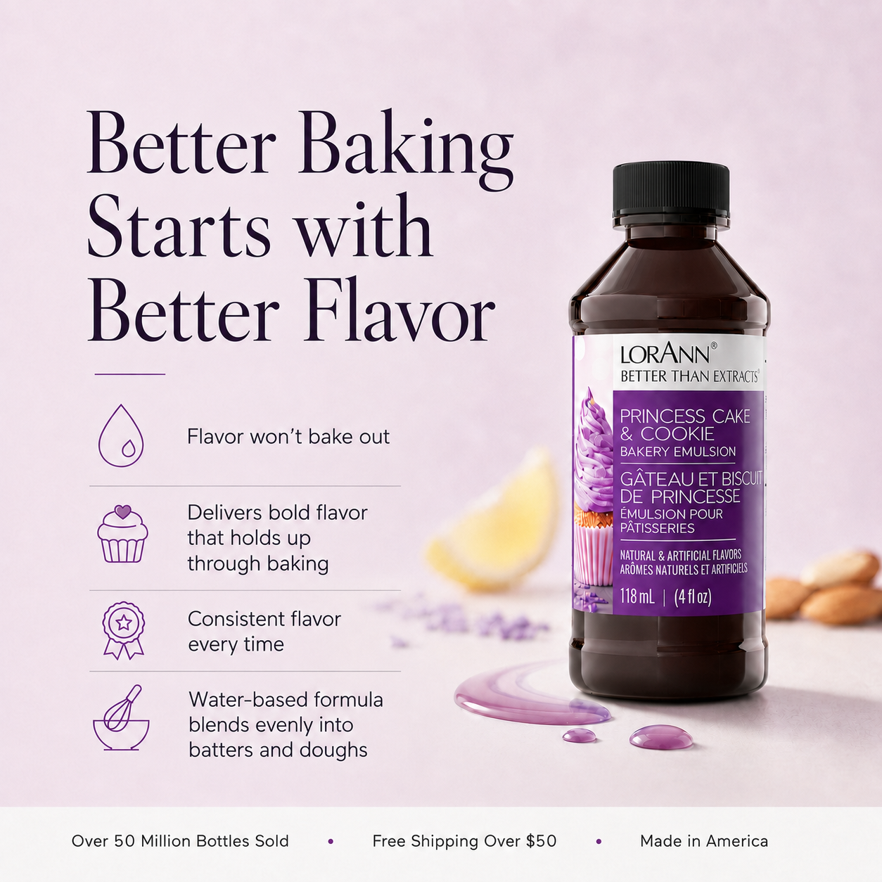 PRINCESS CAKE & COOKIE BAKERY EMULSION