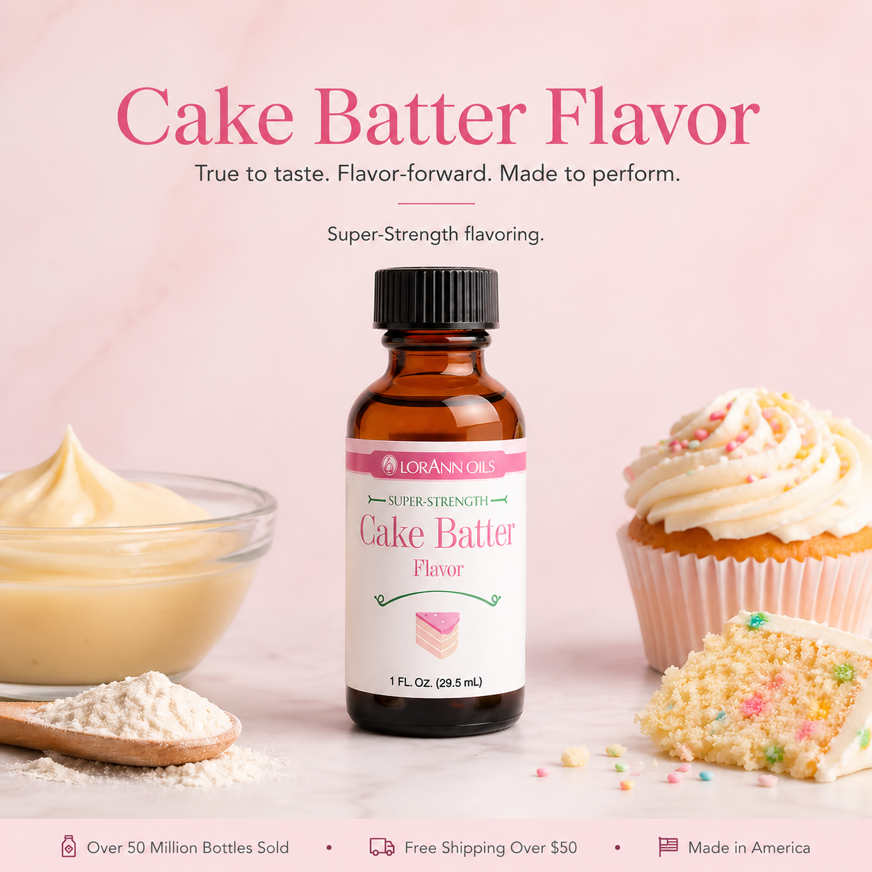 CAKE BATTER FLAVOR